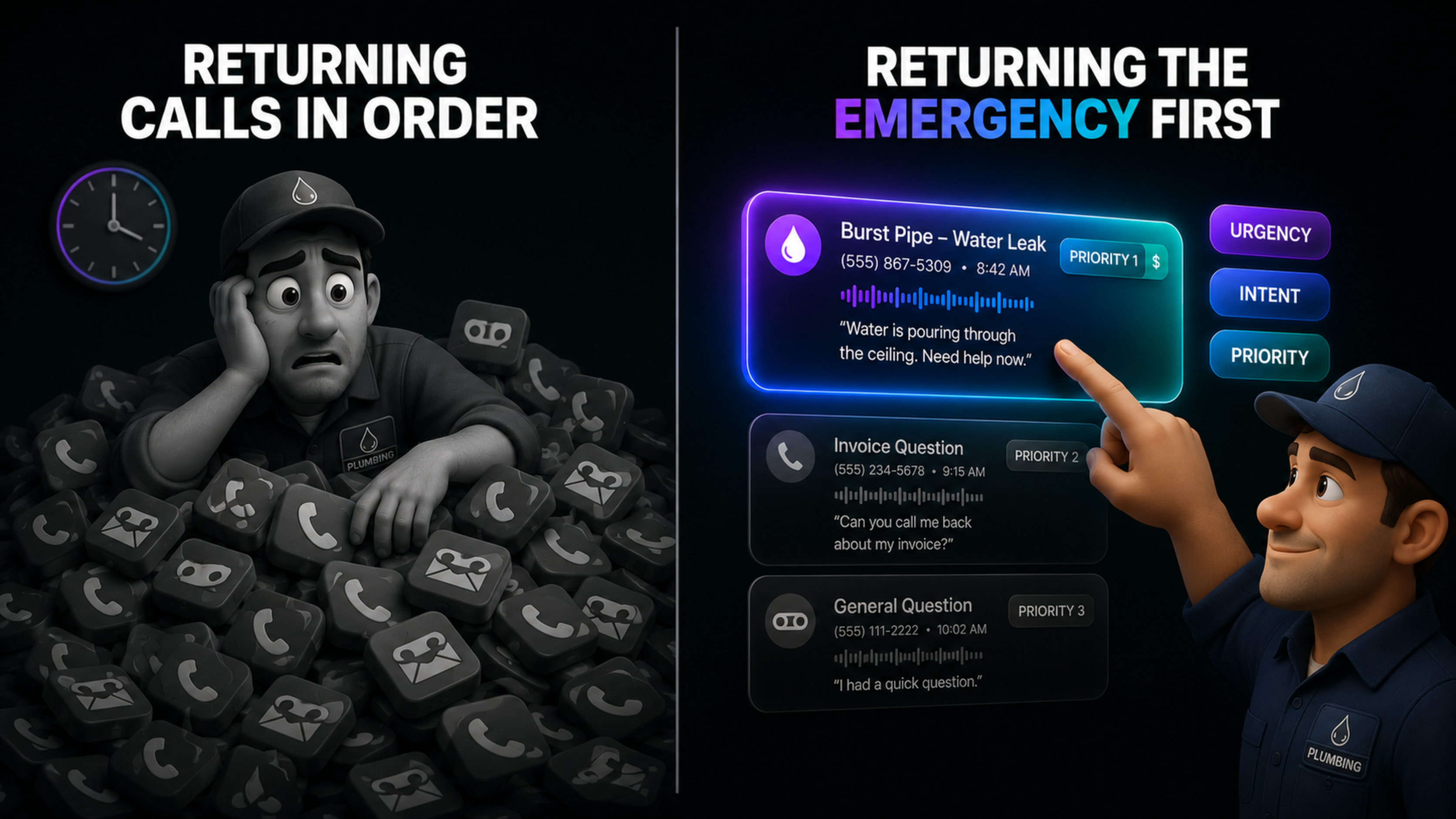 Plumber Missed Calls: Which Ones Should You Call Back First?
