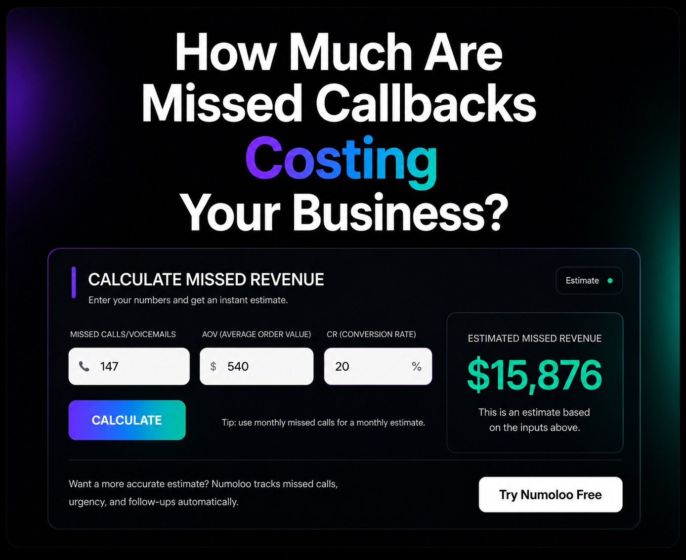 How Much Are Missed Callbacks Really Costing Your Business?