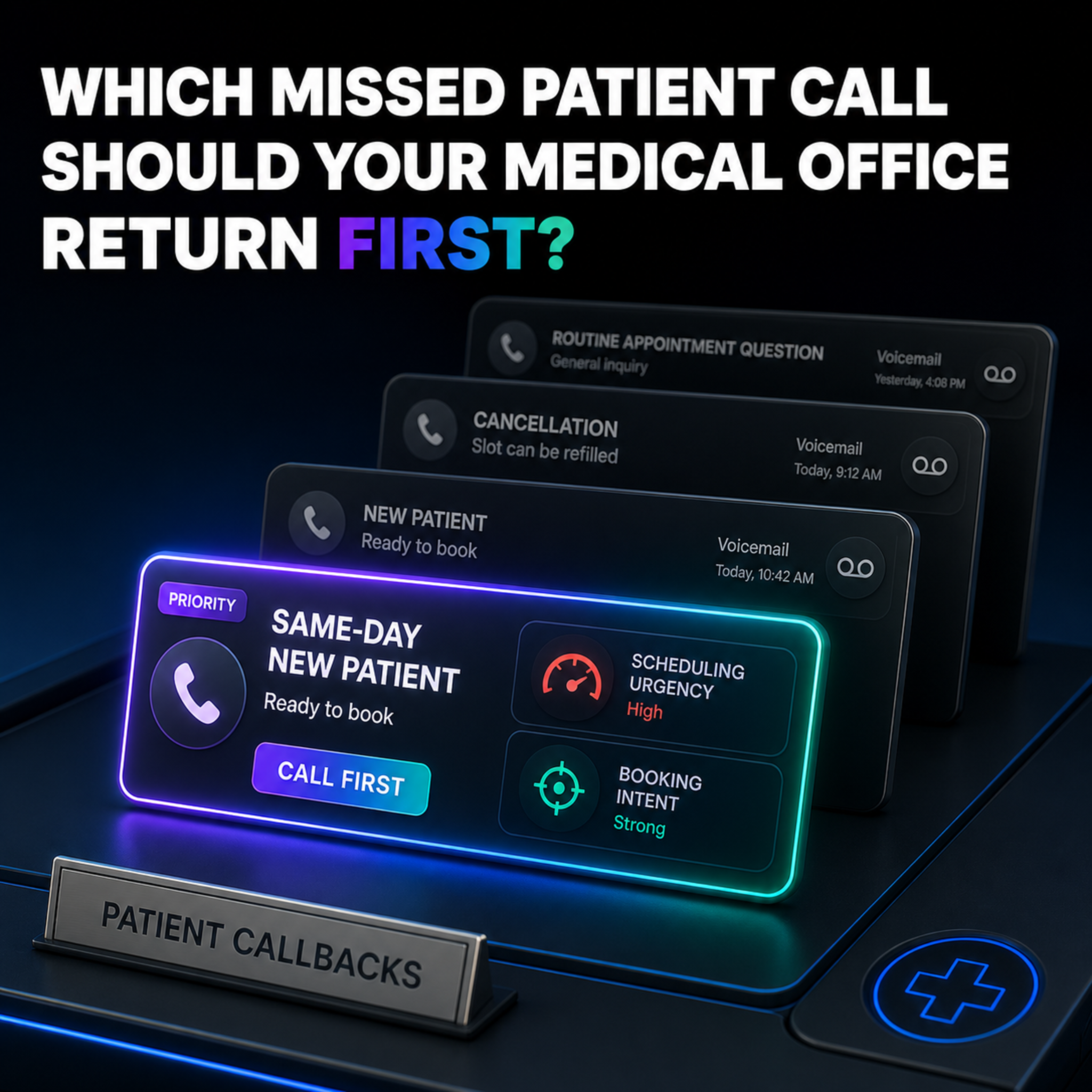 Prioritize Medical Office Missed Calls Before They Cost You Revenue.